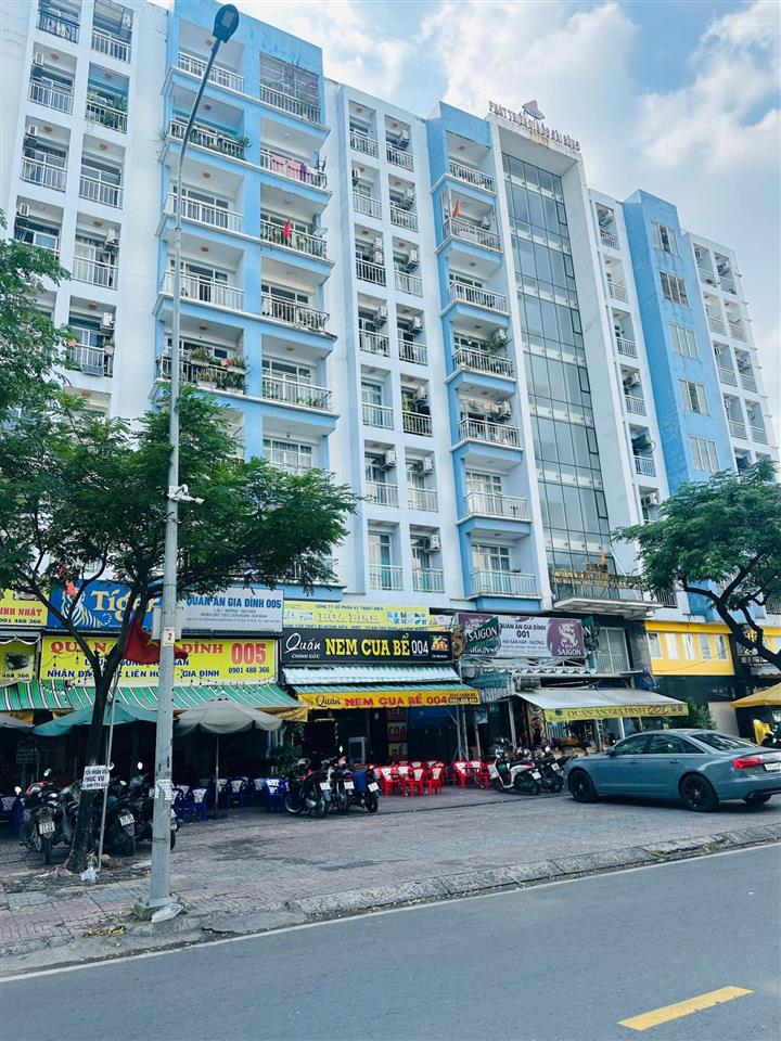 Ngay trung tâm chợ hoa trên bến dưới thuyền q8, 5 tầng  dtsd 285.7m2, t2 chỉ 8tỷ. x tiểu học