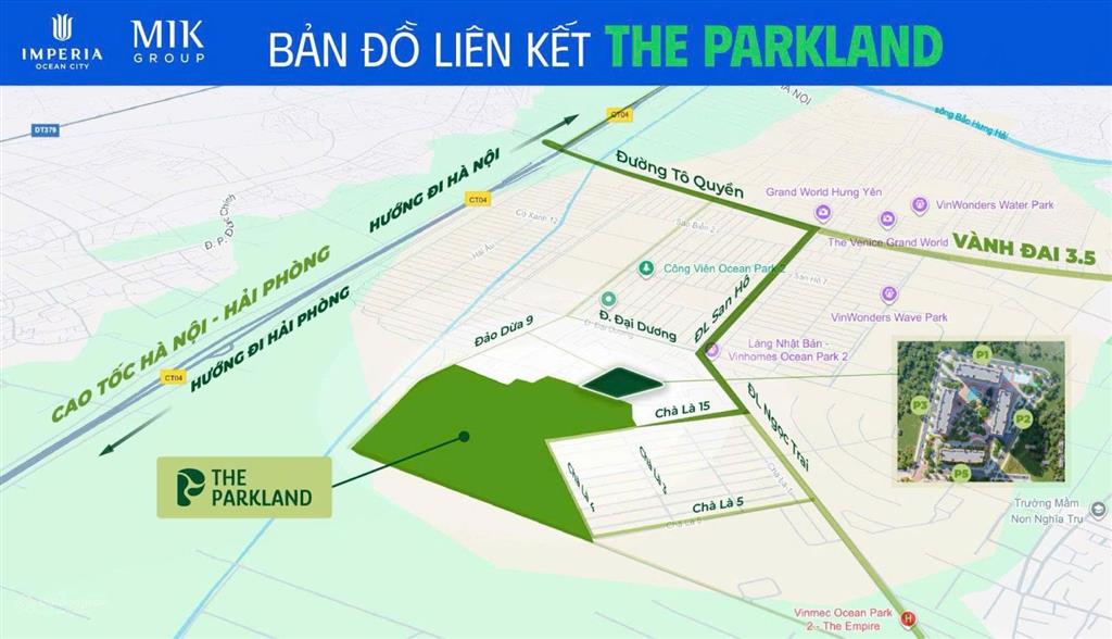 The parkland, oceanpark2, căn góc 3pn 2wc tầng đẹp, view nội khu xịn xò giá chỉ 4,3 tỷ. ls 0% 3 năm