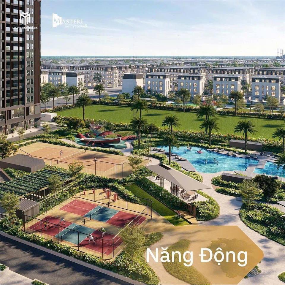 Cần bán 2pn 2wc 64m2 masterise trinity square giá vay 0% 4,25 tỷ bao phí. tầng 3, view công viên