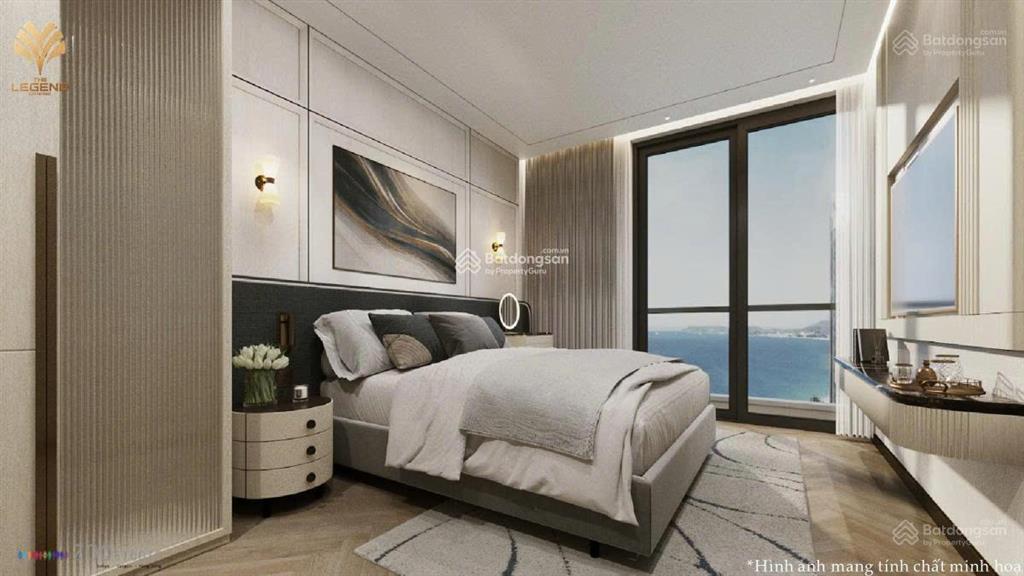 Bán gấp căn 1pn 57,4m2 giá 6,7 tỷ  the legend đà nẵng, căn hộ view cầu rồng & pháo hoa panorama