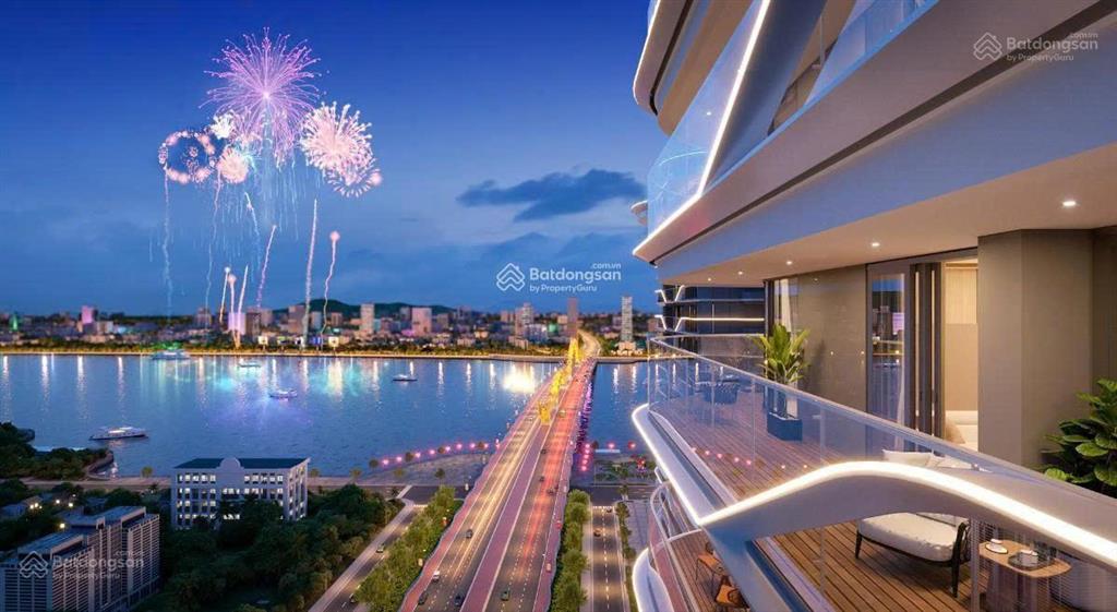 Bán gấp căn 1pn 57,4m2 giá 6,7 tỷ  the legend đà nẵng, căn hộ view cầu rồng & pháo hoa panorama
