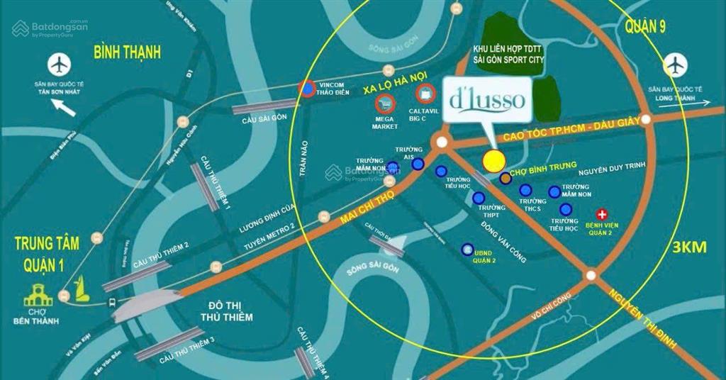 6.4 tỷ all  in, cần bán căn góc view mát tại d'lusso sổ hồng quận 2