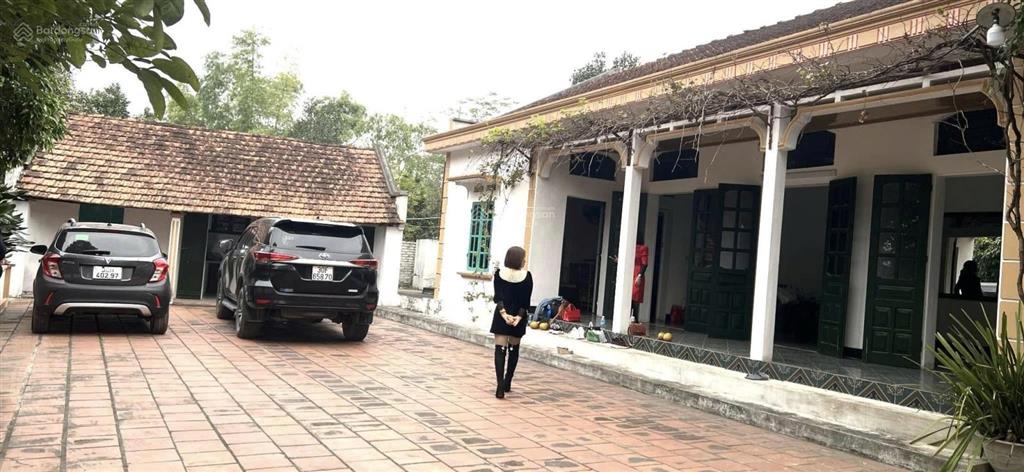Chỉ 4 tỷ nhận luôn lô đất 2.045 mét tại tiên phong quảng oai ba vì  làm nơi nghỉ dưỡng hết ý