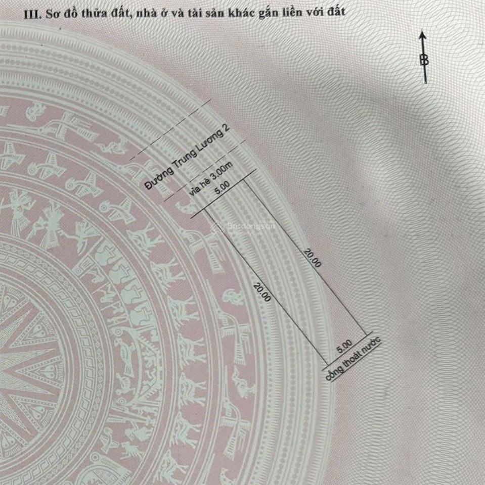 Bán 100m2 đất trung lương 2  tiềm năng tăng giá cao
