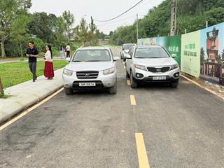 Tôi cần bán lô đất 100m2 hai mặt tiền cách ql21 700m và cách trường đh bách khoa chỉ 1,2km