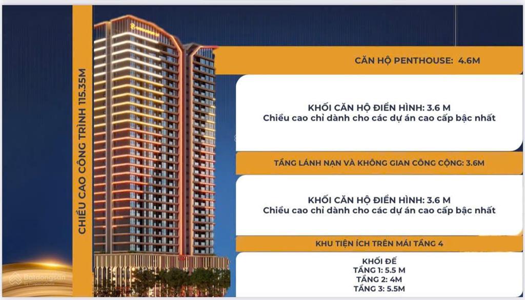 Căn 2pn view sông hàn  cầu rồng toà s4 hudson place capital square đà nẵng s4  06 72.25m²