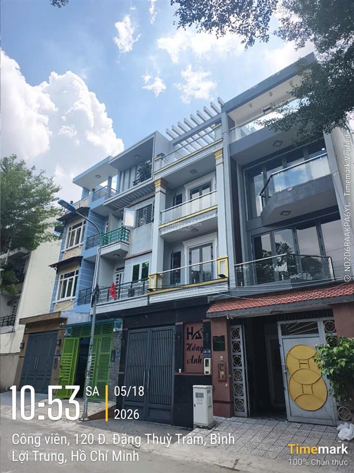 Hiếm! bán nhà hẻm 245/đặng thùy trâm, p13, bình thạnh, (5x18) hầm 4 tầng ngay công viên chỉ 13,8 tỷ