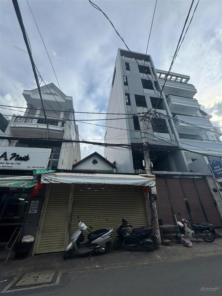 Bán nhà đường 16m ngay xô viết nghệ tĩnh kế đại học hutech (5x20m) xây mới hầm 7 tầng, chỉ 15 tỷ