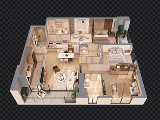 Mua 1 được 2  căn 3pn dual key cực đẹp tại greenera southmark!!