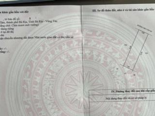 Bán lô đất đẹp khu gc6 mặt tiền đường chu văn an, long tâm, tp. bà rịa