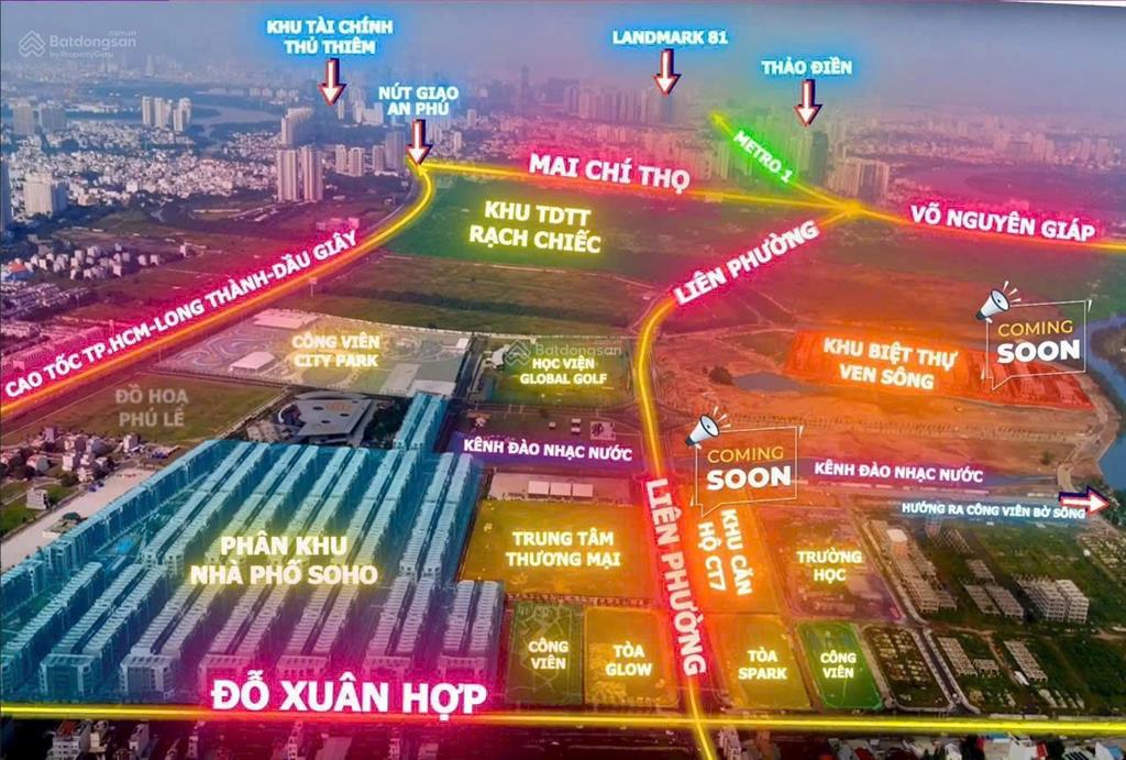 Chính chủ bán lô đất biệt thự thời báo kinh tế, bưng ông thoàn, q9
