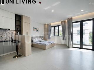 Cho thuê căn hộ ban công tách bếp full nội thất ở trần não gần cầu sài gòn cầu bason  nhận pet