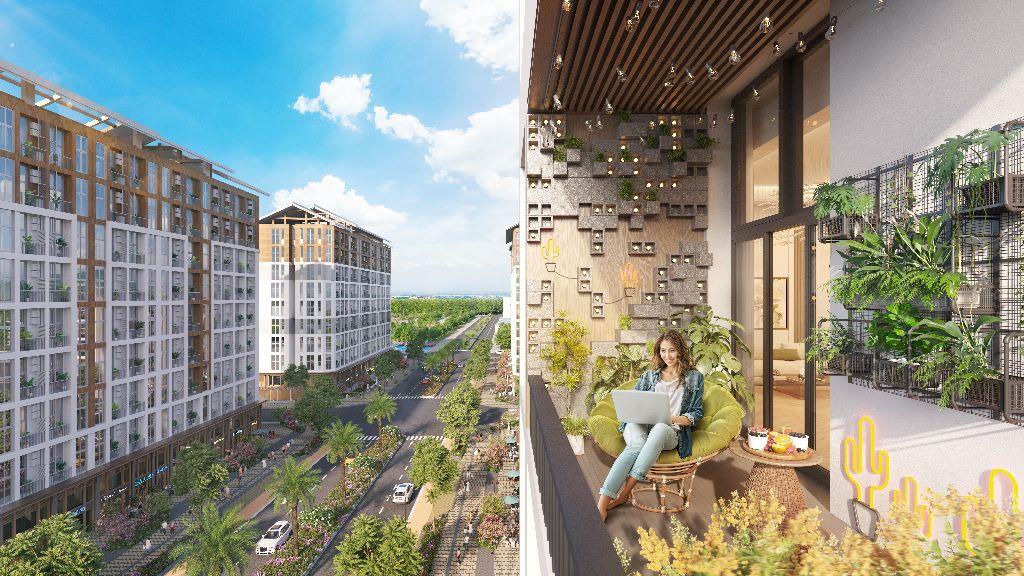 🏠 CĂN HỘ GÁC XẾP 1BR+,  TÒA P25, SUN URBAN CITY HÀ NAM