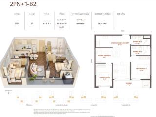 Chuyển nhượng bằng giá hđmb căn 2pn diện tích 70m , khách thiện chí có ra lộc