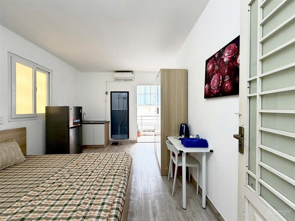 Phòng cho thuê ngay tân định gần đh kinh tế  viện isb đầy đủ tiện nghi 30m2 đường nguyễn văn thủ