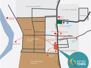 Bán đất tại nguyễn du, 2,6 tỷ, 90 m2, phú mỹ, bà rịa vũng tàu