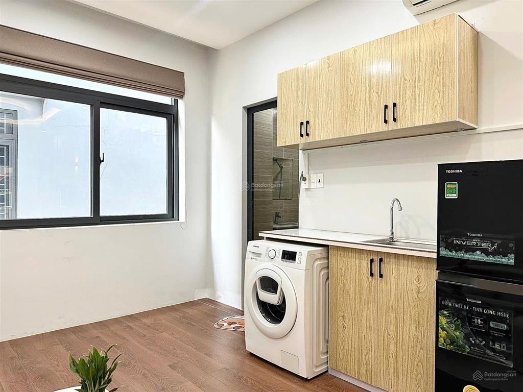 Studio full nội thất máy giặt riêng gần ngã tư hàng xanh