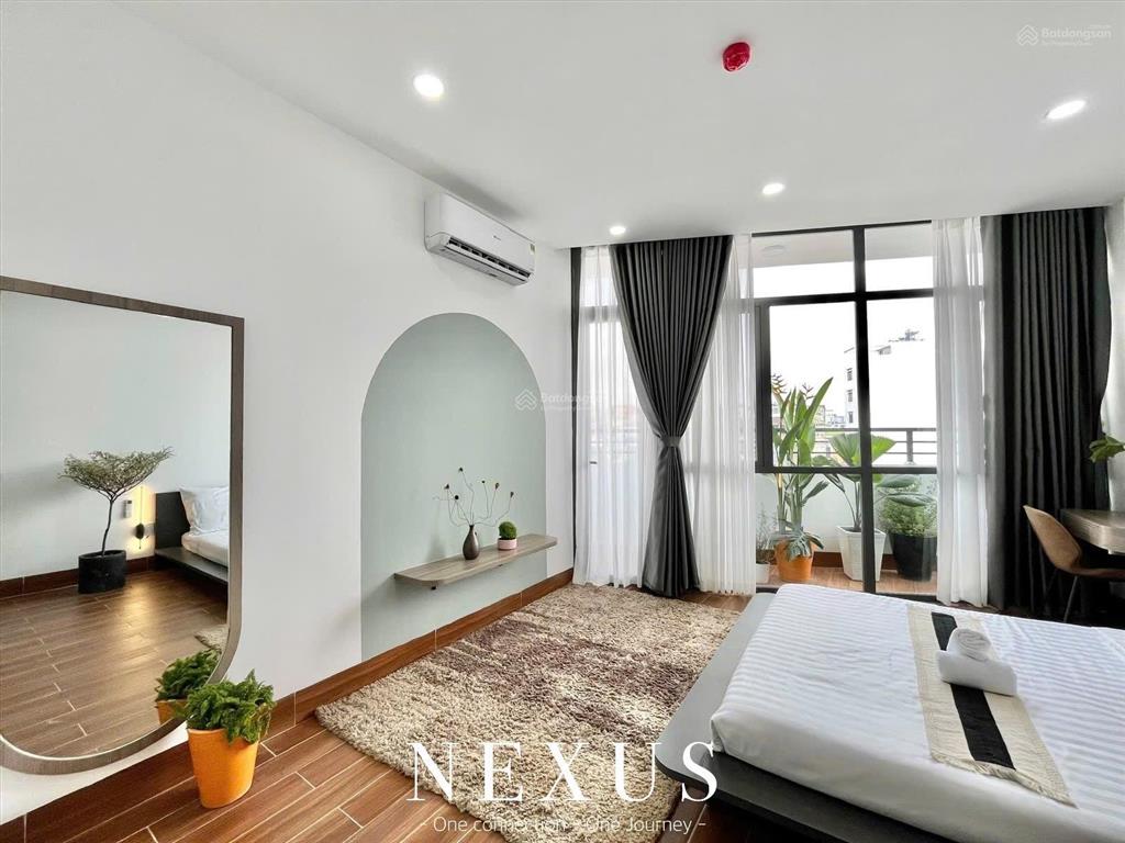 Căn hộ 1 phòng ngủ full nội thất + máy giặt riêng  dương quảng hàm gò vấp