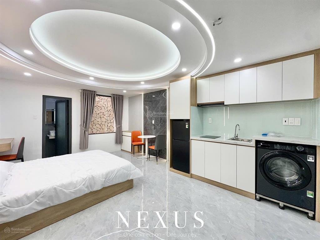 Căn hộ mini ngay phạm văn chiêu, chợ thạch đà. trang bị đầy đủ nội thất, máy giặt riêng