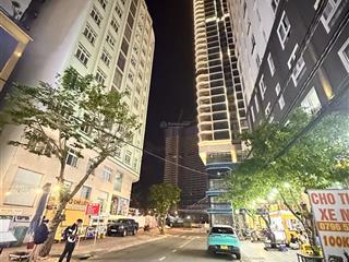 Cặp duy nhất đường hà bổng, dt 199m2. sát biển. cực đẹp. xây được 9 tầng nổi