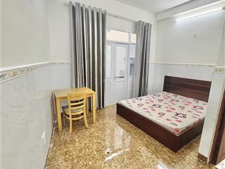 Cho thuê phòng studio ban công  full nội thất  gần công viên hoàng văn thụ  khu sân bay