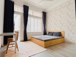 Cho thuê căn hộ studio ban công  gần sân bay  công viên gia định