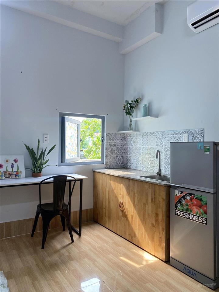 Cho thuê phòng studio full nội thất  thang máy, bảo vệ  gần ngã tư phú nhuận