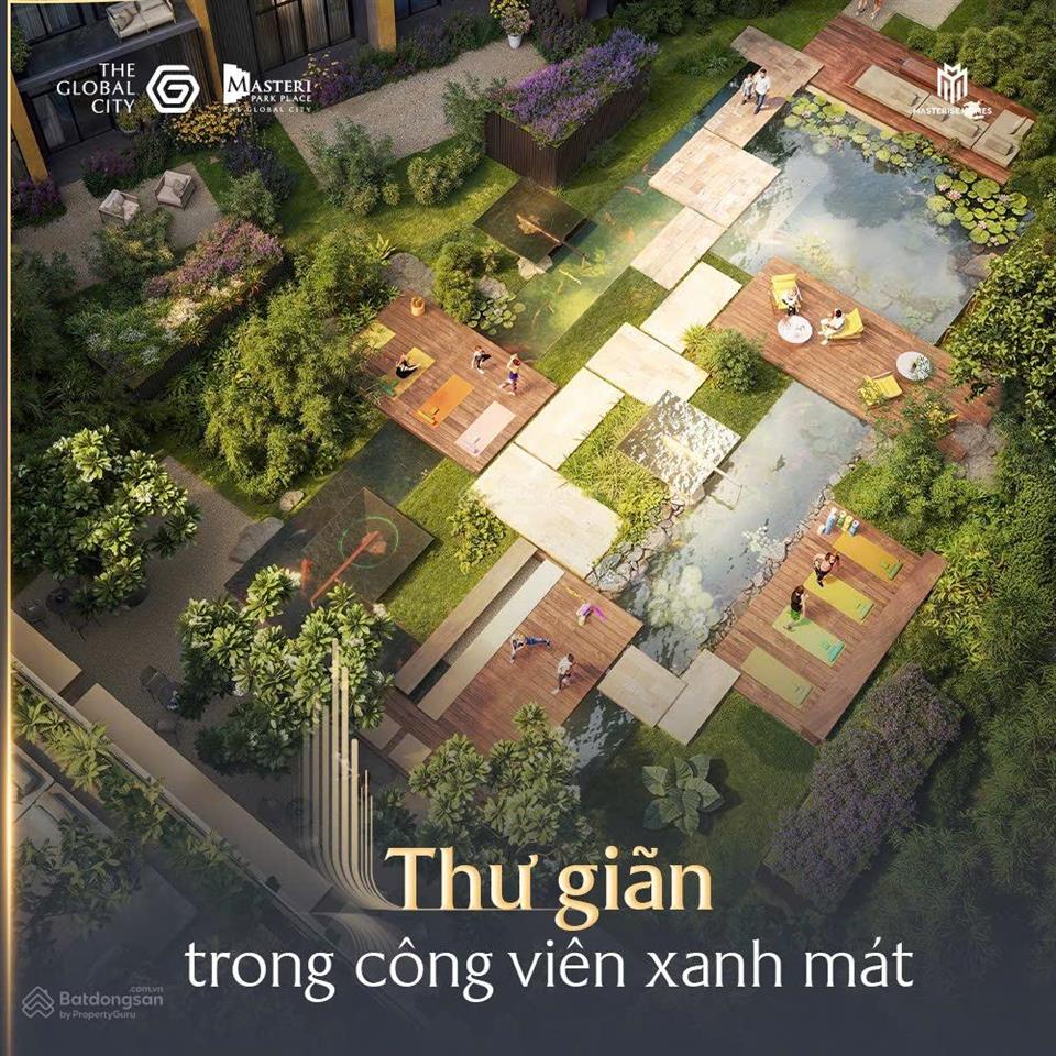 The global city  masteri park place căn 1pn tốt giỏ hàng