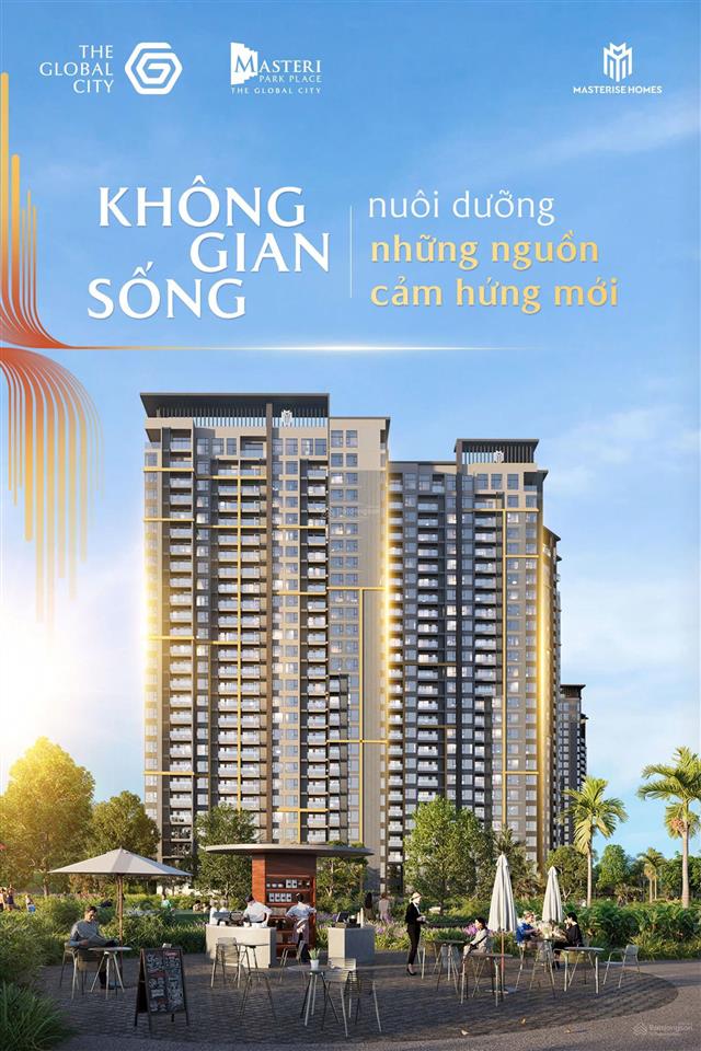 The global city  masteri park place căn 1pn tốt giỏ hàng