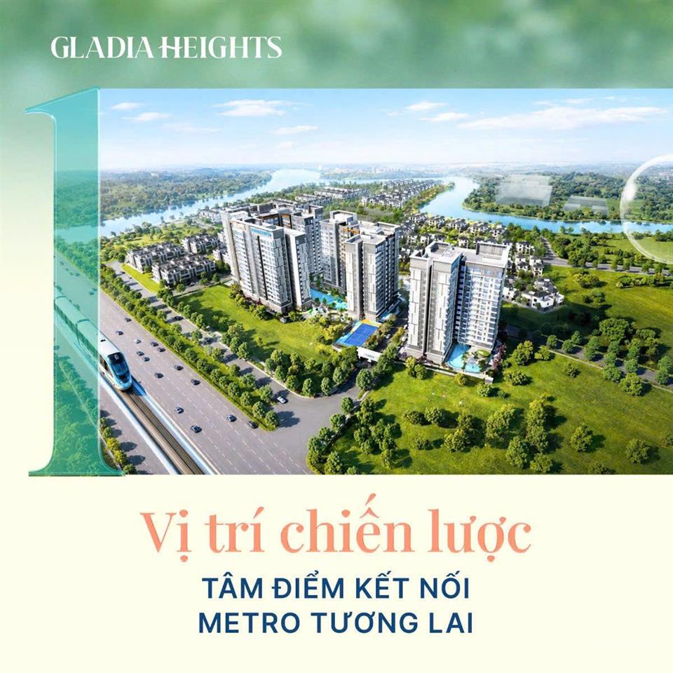 Gladia heights  khang điền & keppel chính thức nhận booking 83tr/m2
