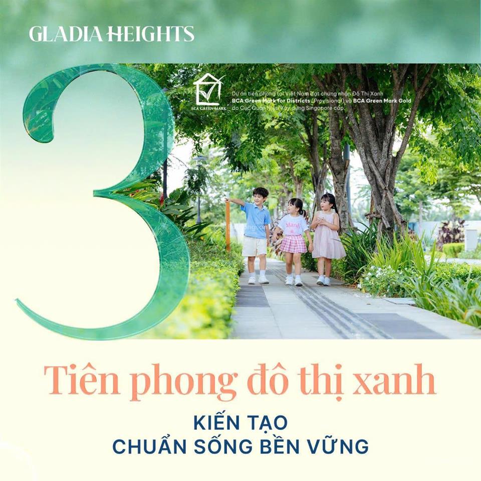 Gladia heights  khang điền & keppel chính thức nhận booking 83tr/m2