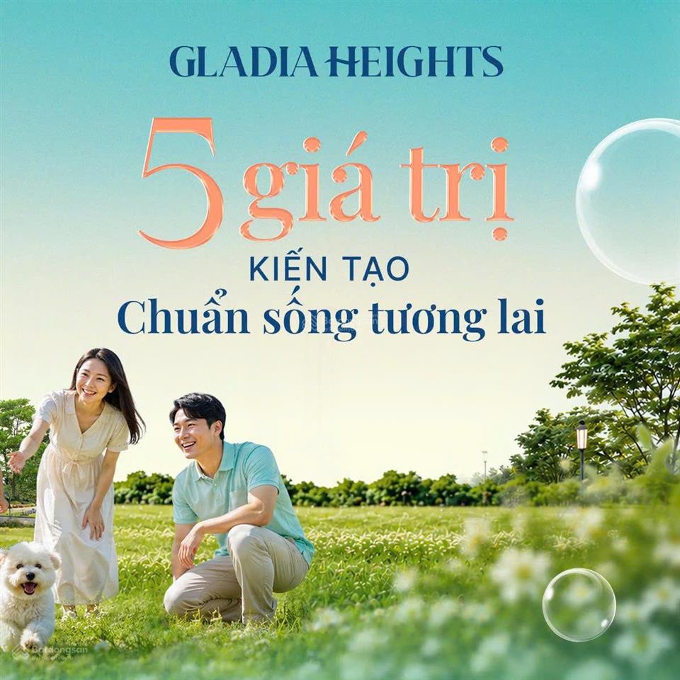 Gladia heights  căn hộ 2pn tầng cao vị trí liền kề ngay thủ thiêm giá chỉ 83tr/m2
