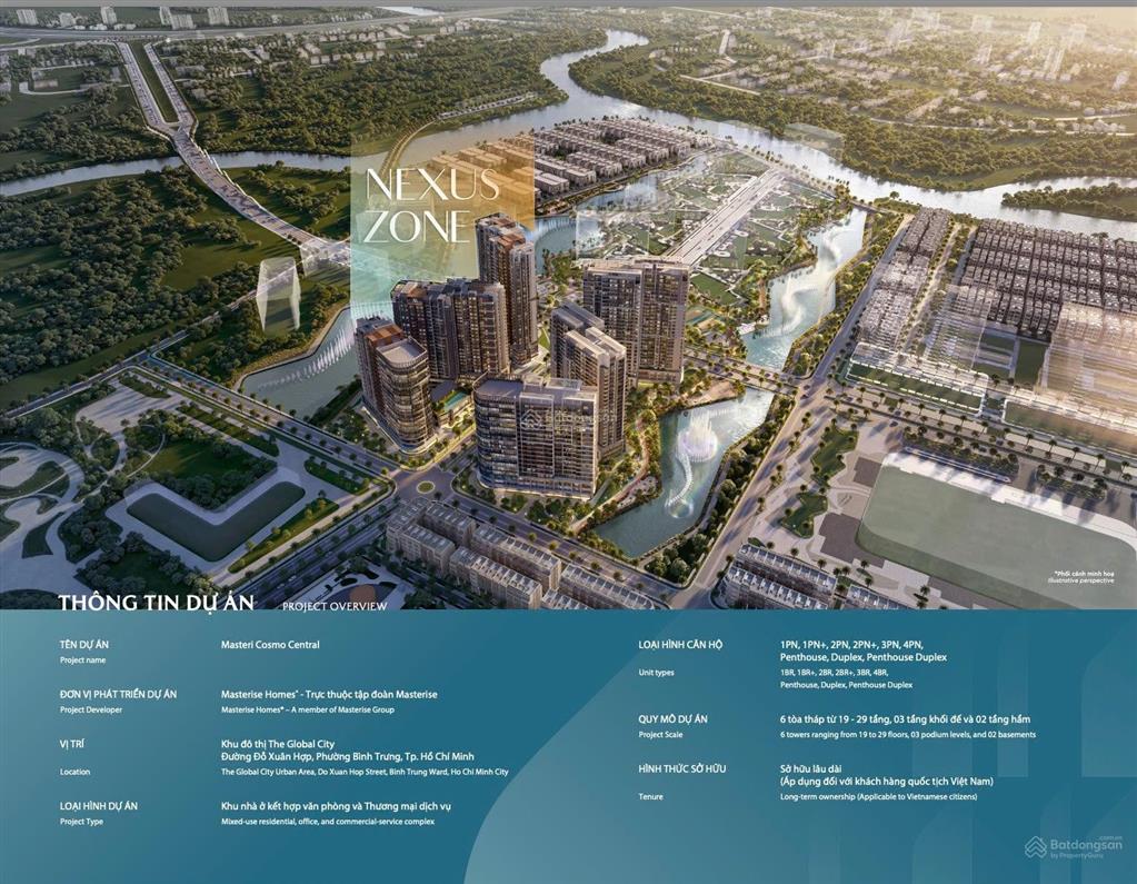 The global city  masteri cosmo central căn 2pn giá tốt 9,2 tỷ
