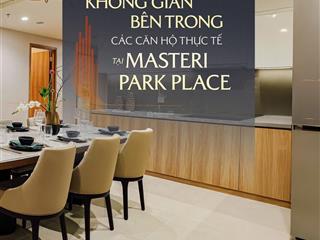 The global city  masteri park place căn hộ 2pn tầng trung view nội khu giá tốt