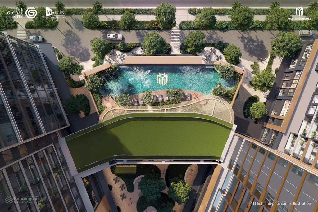 The global city  masteri cosmo central căn 1pn+ 60m² ưu đãi 13% thanh toán sớm