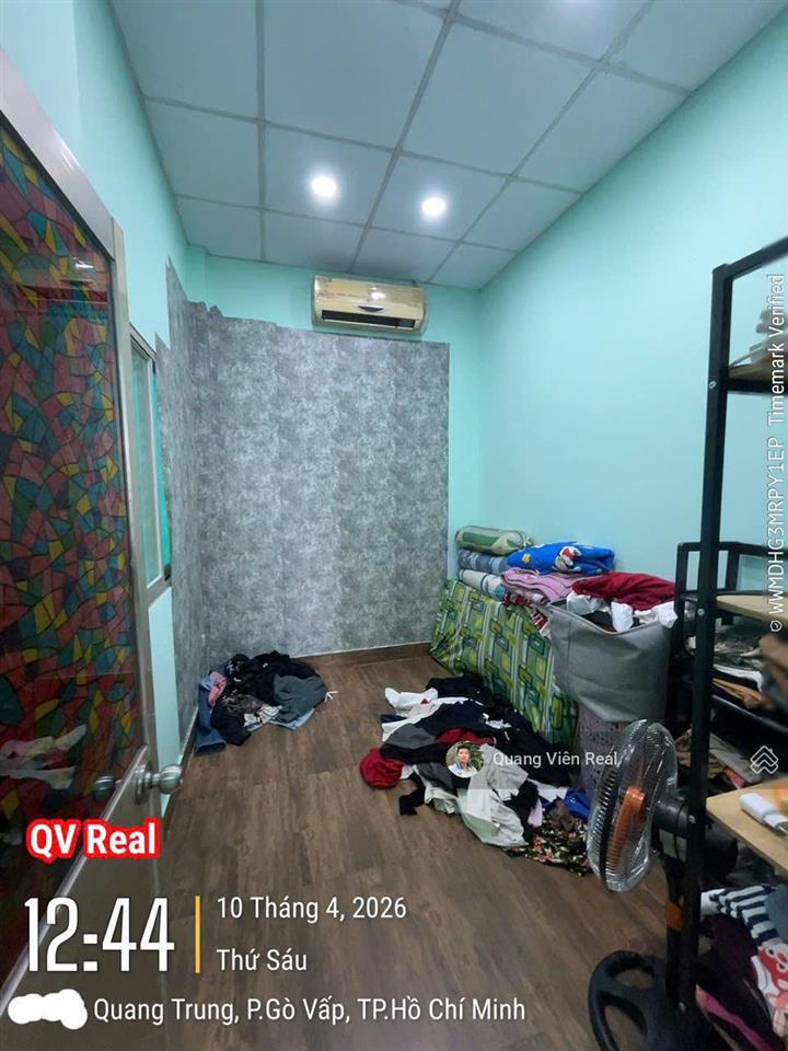 Bán nhà 50m2 4pn  ngang 6m  gần mặt tiền quang trung  chỉ hơn 4 tỷ