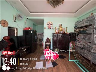 Bán nhà 50m2 4pn  ngang 6m  gần mặt tiền quang trung  chỉ hơn 4 tỷ