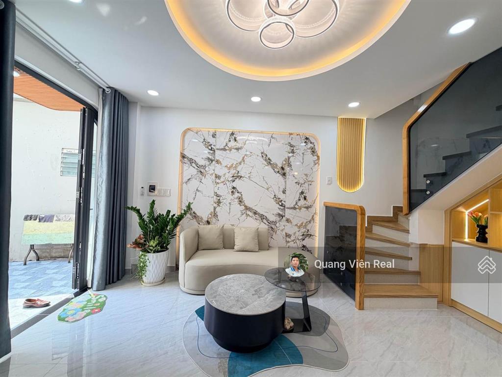 Nhà mới 60m2 3pn  hxh phan văn trị bình thạnh full nội thất  chỉ 6.65 tỷ