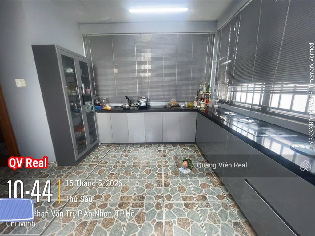 Nhà 6 tầng 85m2 , 6pn, thang máy đối diện emart phan văn trị  hơn 16t