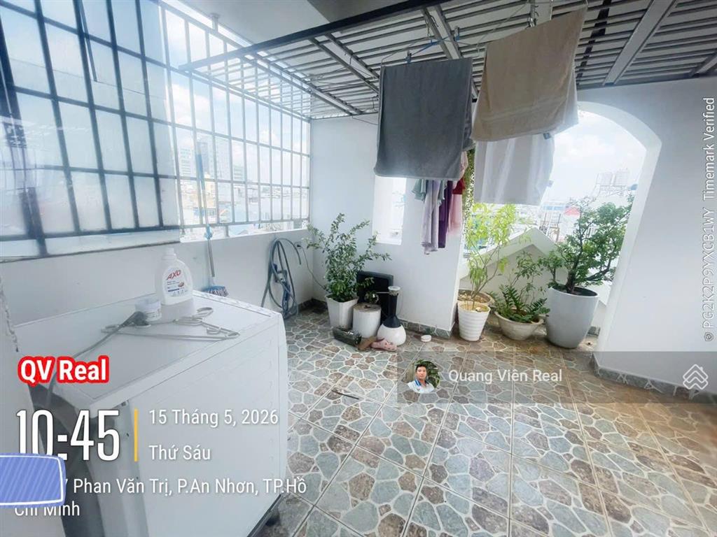 Nhà 6 tầng 85m2 , 6pn, thang máy đối diện emart phan văn trị  hơn 16t