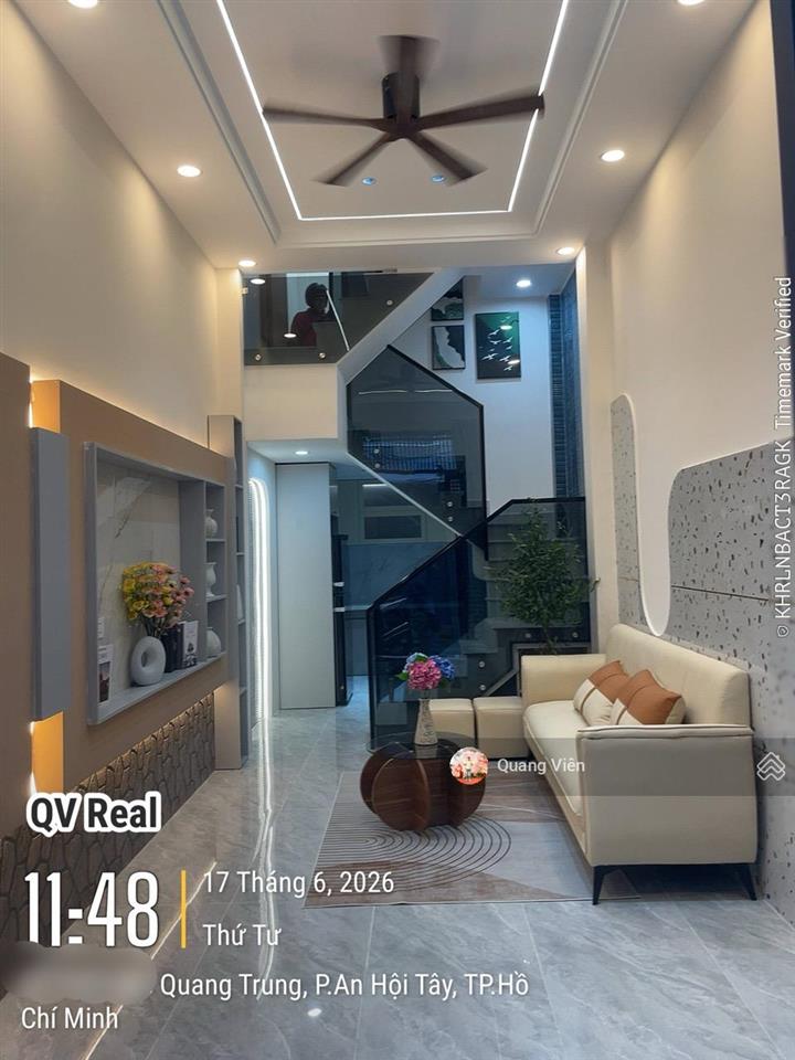 Siêu phẩm quang trung full nội thất 3pn 2wc  chỉ 4.55 tỷ