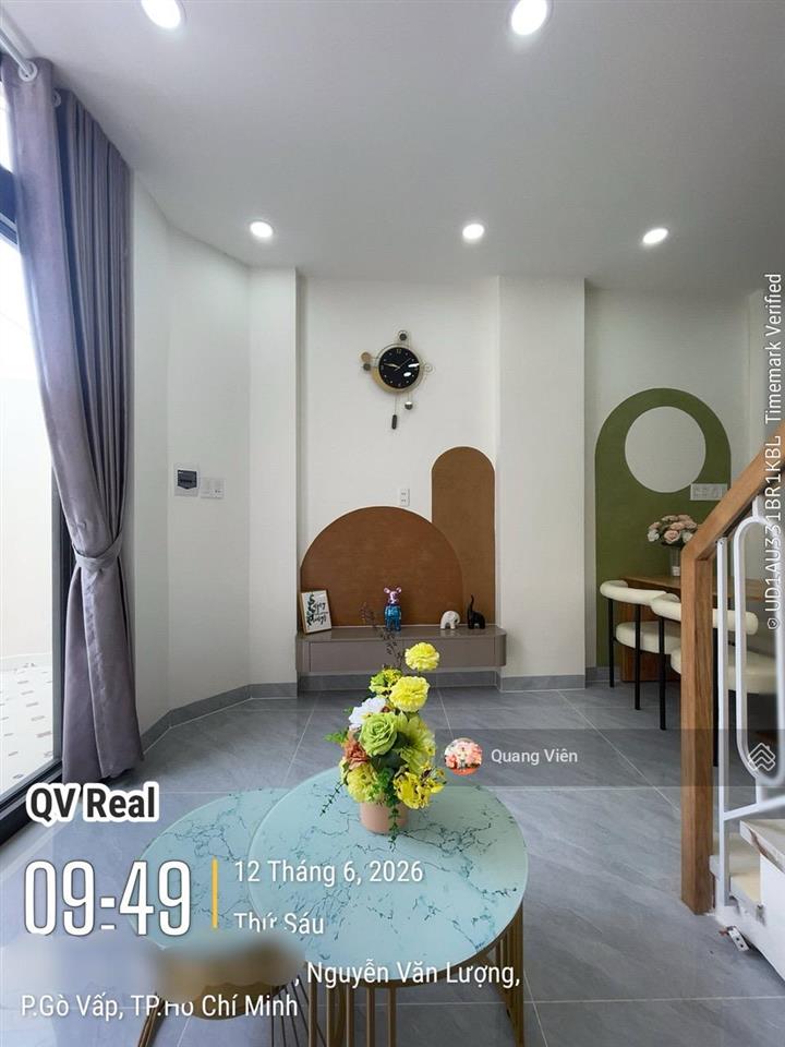 Siêu phẩm lô góc 2 mặt hxh nguyễn văn lượng, 3 tầng 3pn 3wc, full nội thất, chỉ 5x tỷ tl