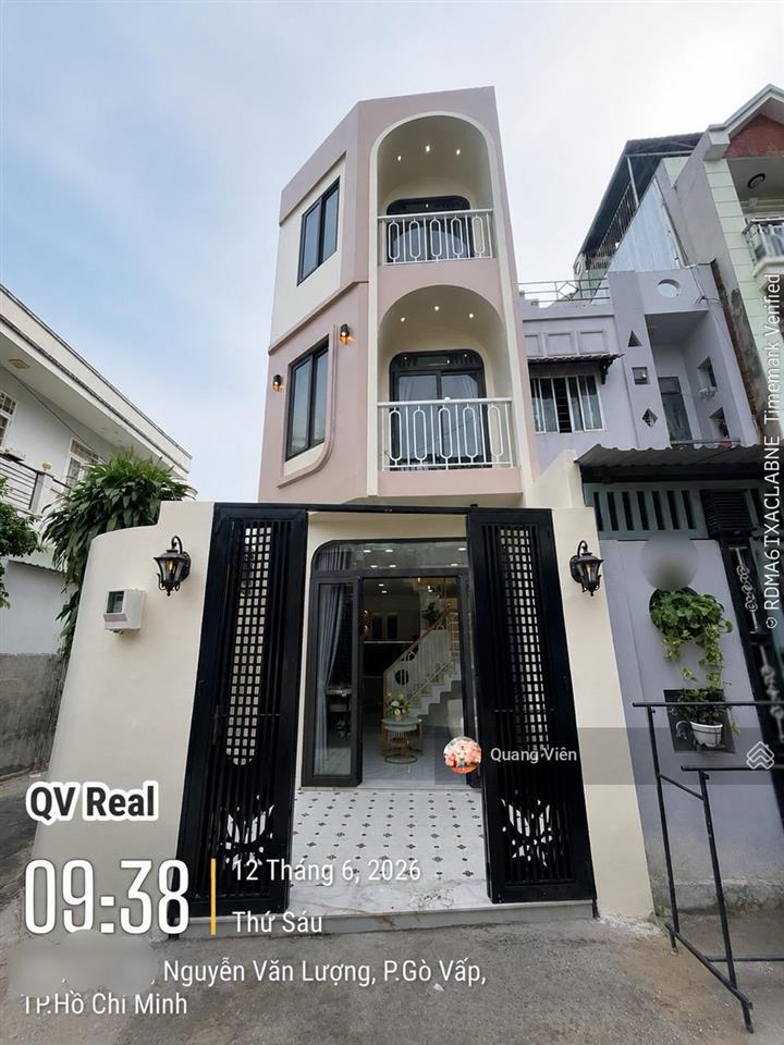 Siêu phẩm lô góc 2 mặt hxh nguyễn văn lượng, 3 tầng 3pn 3wc, full nội thất, chỉ 5x tỷ tl