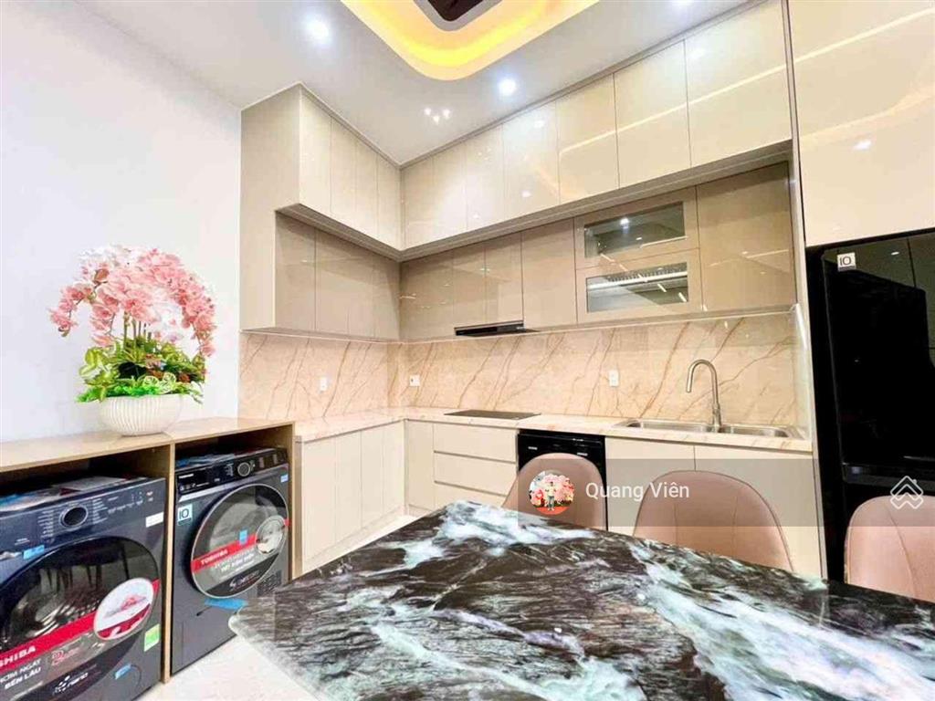 Siêu phẩm nhà mới 4 tầng quang trung, gần ngã 6  4pn, 4wc  hơn 6 tỷ