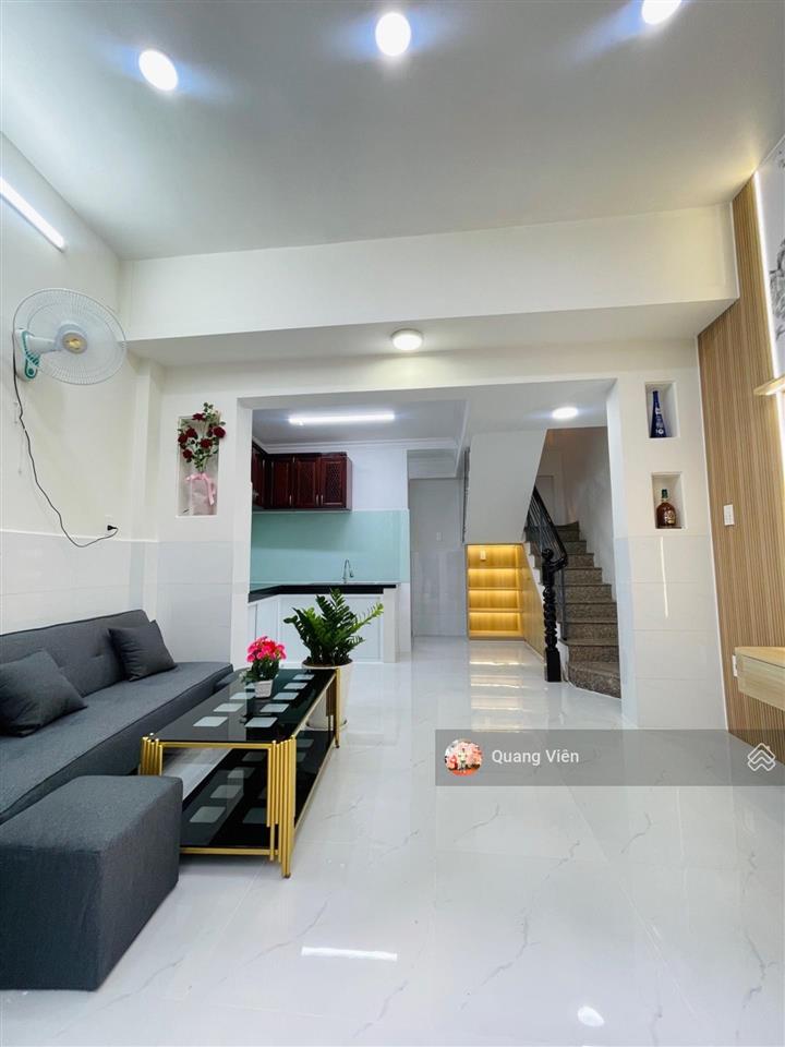 Cực hiếm bình thạnh  hxh phan văn trị 4pn, nở hậu 4.5m, chỉ hơn 5 tỷ