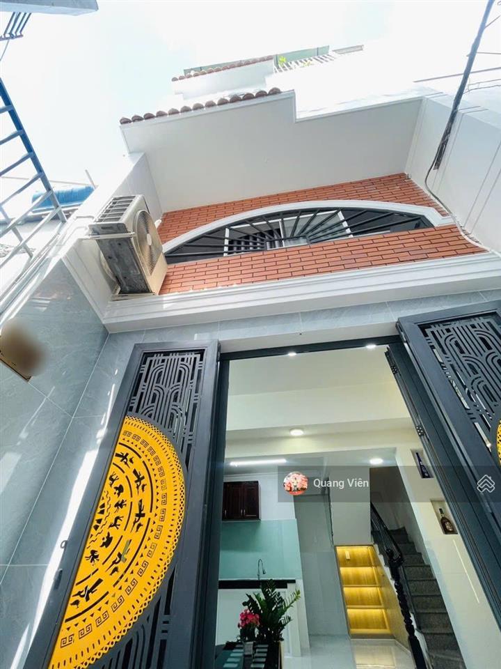 Cực hiếm bình thạnh  hxh phan văn trị 4pn, nở hậu 4.5m, chỉ hơn 5 tỷ