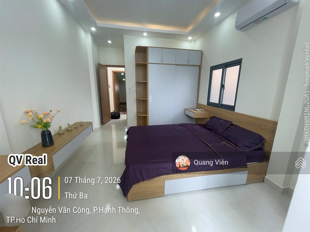 Nhà mới full nội thất hxh thông nguyễn văn công, gò vấp chỉ hơn 5 tỷ