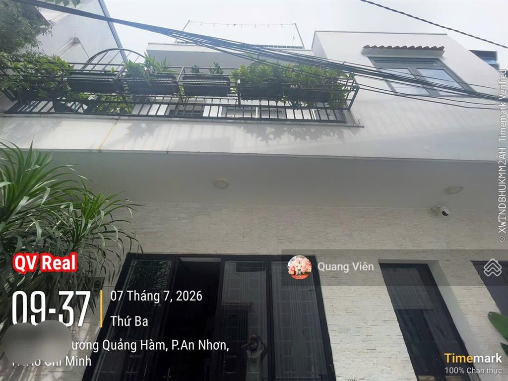 Nhà đẹp 48m²  dương quảng hàm  ngang 7m  2pn 3wc  chỉ hơn 5 tỷ