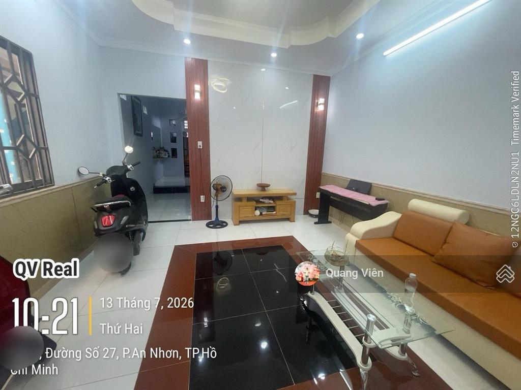 Nhà đẹp 65m2  4pn, ban công giếng trời thoáng mát  lê đức thọ  chỉ nhỉnh 5 tỷ