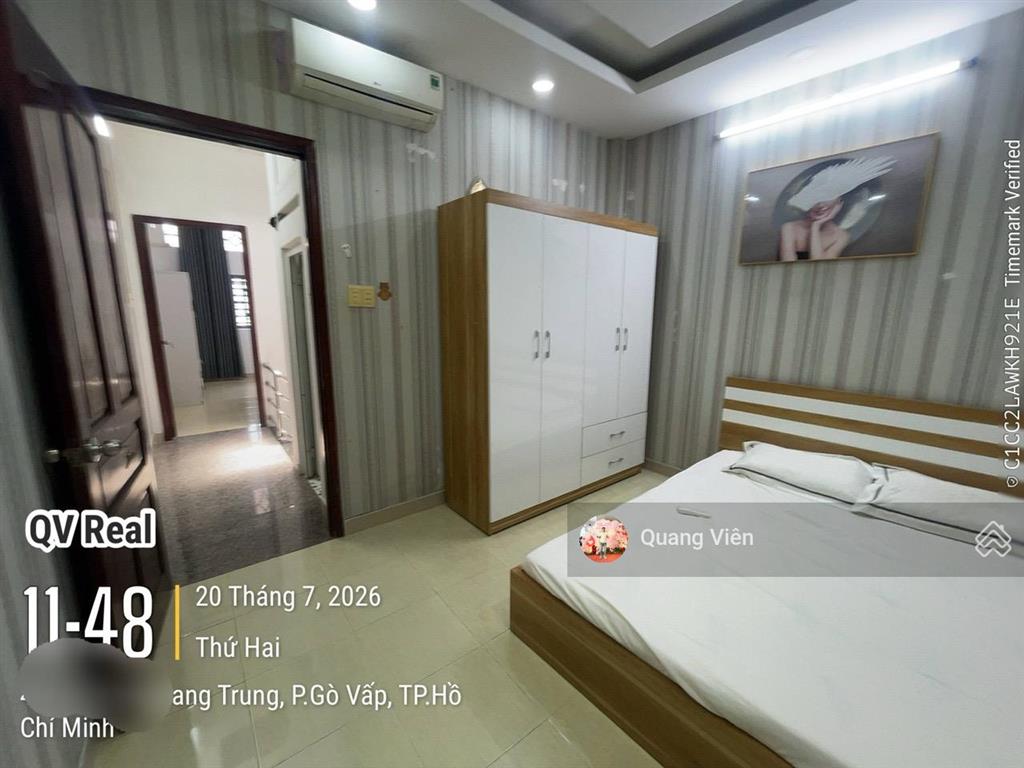 Hxh nhựa ô tô ngủ nhà, 45m2, 2pn 2wc, gần vincom quang trung, chỉ hơn 5tỷ